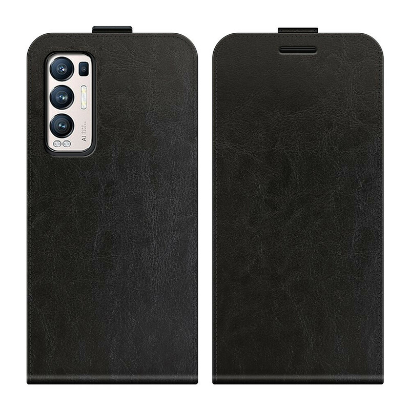 Housse Oppo Find X3 Neo Rabat Vertical Effet Cuir Housse Oppo Find X3 Neo Rabat Vertical Effet Cuir