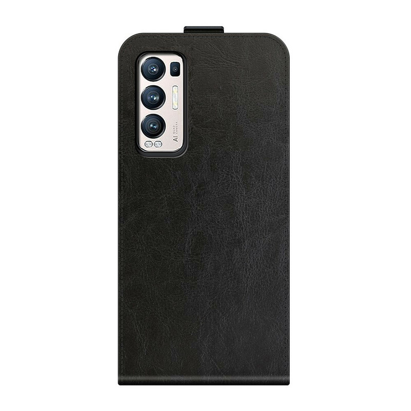 Housse Oppo Find X3 Neo Rabat Vertical Effet Cuir Housse Oppo Find X3 Neo Rabat Vertical Effet Cuir
