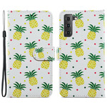 Housse Samsung Galaxy S21 FE Multiples Ananas