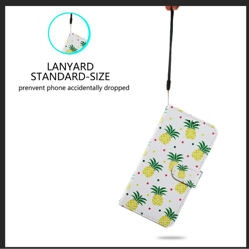 Housse Samsung Galaxy S21 FE Multiples Ananas Housse Samsung Galaxy S21 FE Multiples Ananas