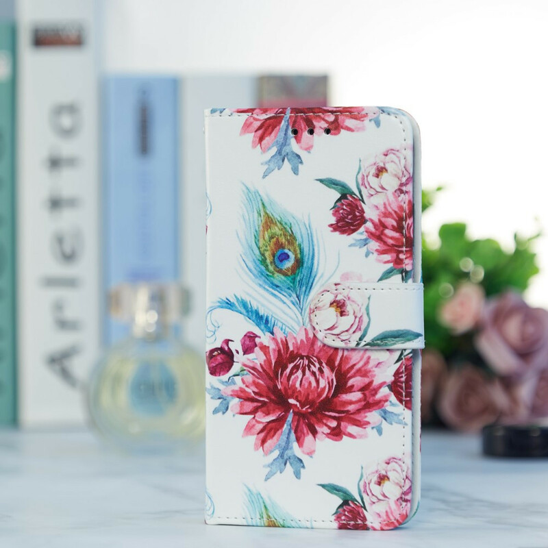 Housse Samsung Galaxy S21 FE Fleurs Intenses Housse Samsung Galaxy S21 FE Fleurs Intenses