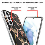 Coque Samsung Galaxy S21 FE Marbrée Florale Coque Samsung Galaxy S21 FE Marbrée Florale