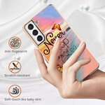 Coque Samsung Galaxy S21 FE Never Sto Dreaming Papillons Coque Samsung Galaxy S21 FE Never Sto Dreaming Papillons