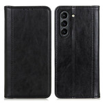Flip Cover Samsung Galaxy S21 FE Cuir Litchi Fendu Élégance Flip Cover Samsung Galaxy S21 FE Cuir Litchi Fendu Élégance