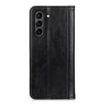Flip Cover Samsung Galaxy S21 FE Cuir Litchi Fendu Élégance Flip Cover Samsung Galaxy S21 FE Cuir Litchi Fendu Élégance