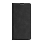 Flip Cover Oppo Find X3 Neo Effet Cuir Silky Touch