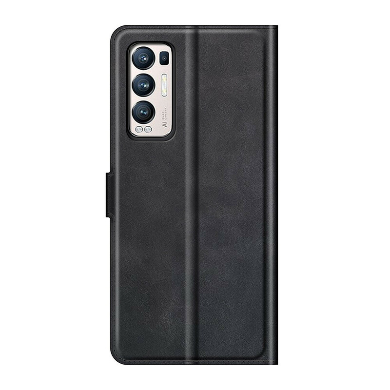 Housse Oppo Find X3 Neo Effet Cuir Slim Extrême Housse Oppo Find X3 Neo Effet Cuir Slim Extrême