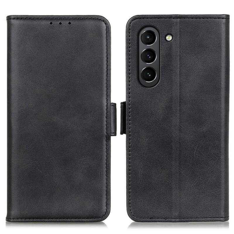 Housse Samsung Galaxy S21 FE Rabat Double Housse Samsung Galaxy S21 FE Rabat Double