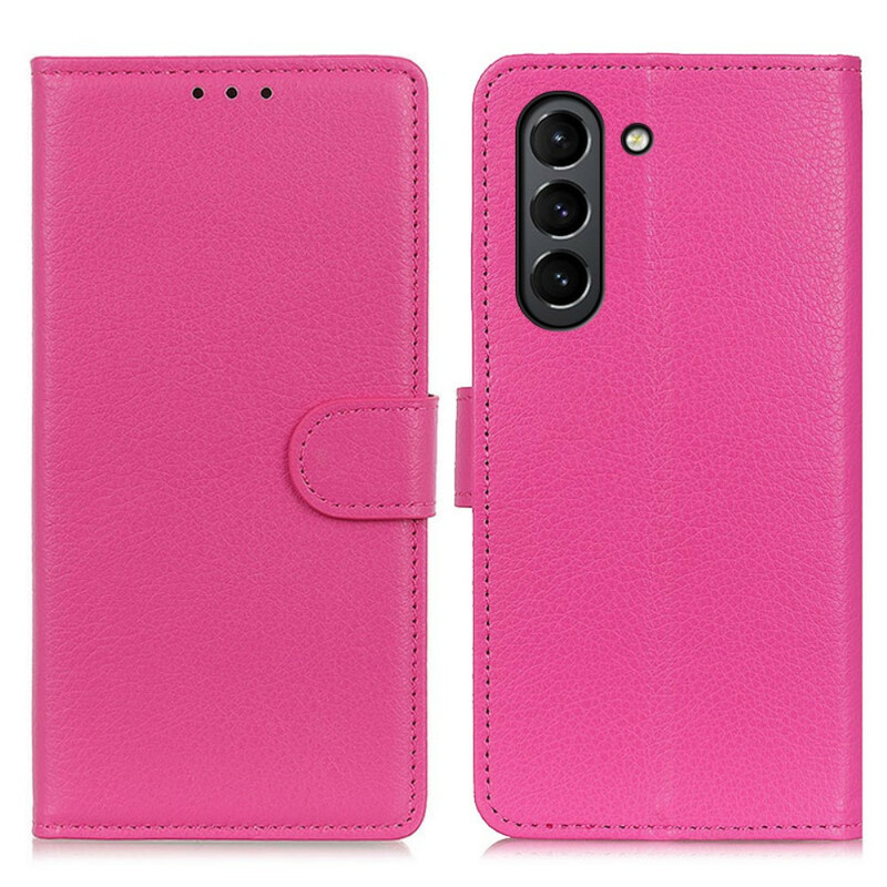 Housse Samsung Galaxy S21 FE Simili Cuir Traditionnel Housse Samsung Galaxy S21 FE Simili Cuir Traditionnel