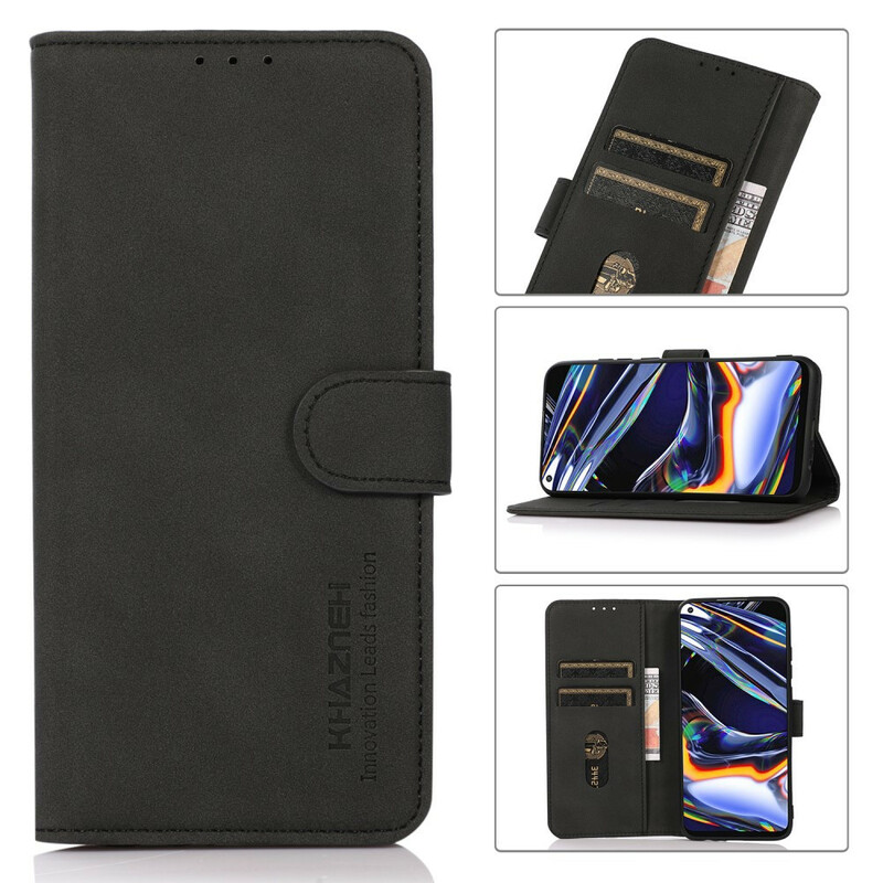 Housse Samsung Galaxy S21 FE Effet Cuir Texture KHAZNEH Housse Samsung Galaxy S21 FE Effet Cuir Texture KHAZNEH