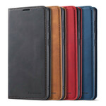 Flip Cover Samsung Galaxy S21 FE Effet Cuir FORWENW