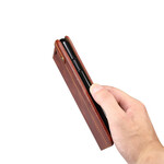 Flip Cover Samsung Galaxy S21 FE Simili Cuir Ciré Flip Cover Samsung Galaxy S21 FE Simili Cuir Ciré