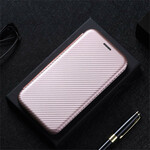 Flip Cover Samsung Galaxy S21 FE Fibre Carbone Flip Cover Samsung Galaxy S21 FE Fibre Carbone