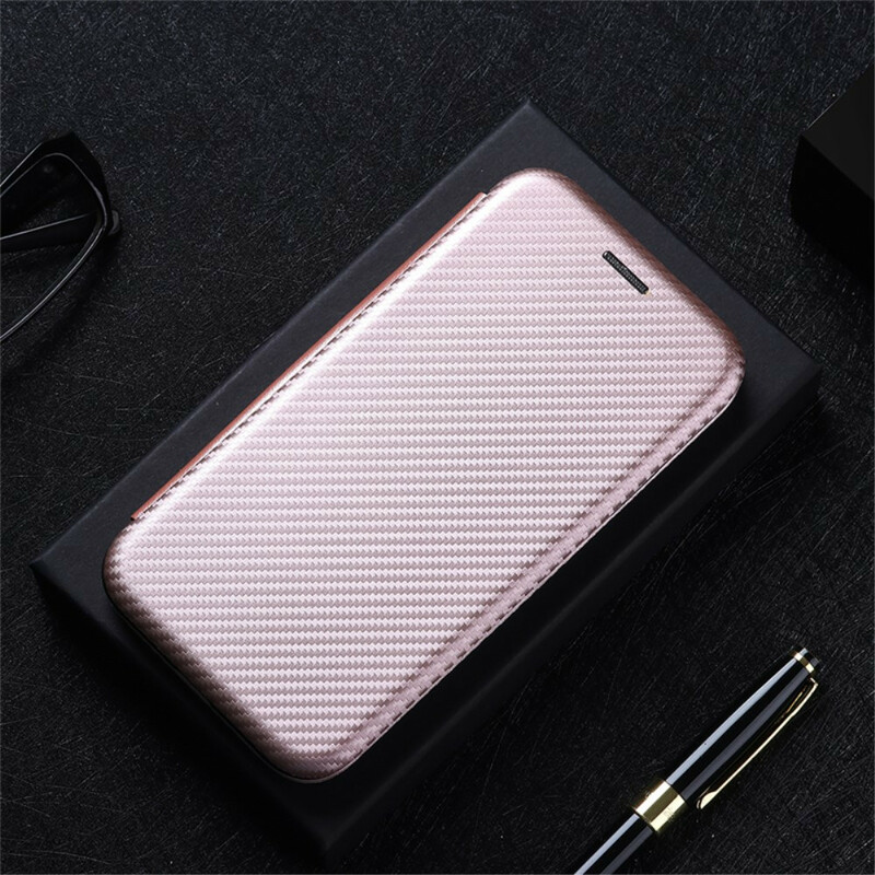 Flip Cover Samsung Galaxy S21 FE Fibre Carbone Flip Cover Samsung Galaxy S21 FE Fibre Carbone