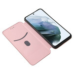 Flip Cover Samsung Galaxy S21 FE Fibre Carbone Flip Cover Samsung Galaxy S21 FE Fibre Carbone