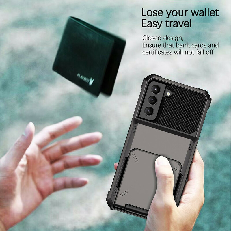 Coque Samsung Galaxy S21 FE Porte-Carte Style Flip Coque Samsung Galaxy S21 FE Porte-Carte Style Flip