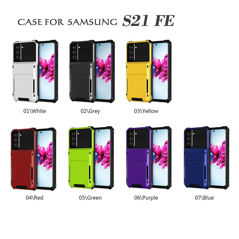 Coque Samsung Galaxy S21 FE Porte-Carte Style Flip Coque Samsung Galaxy S21 FE Porte-Carte Style Flip