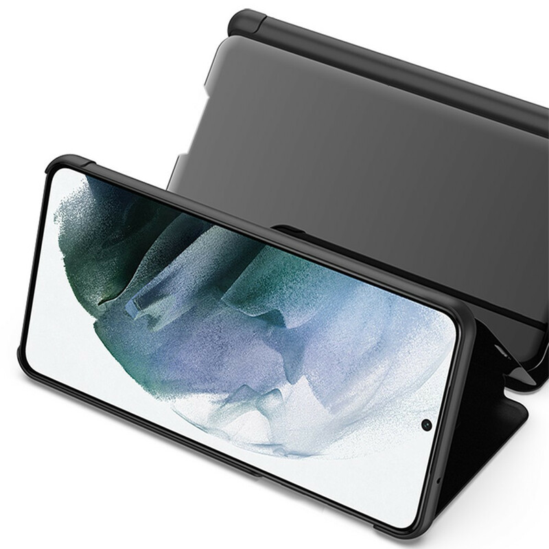 Flip Cover Samsung Galaxy S21 FE Miroir Flip Cover Samsung Galaxy S21 FE Miroir