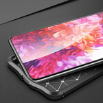 Coque Samsung Galaxy S21 FE Effet Cuir Litchi Double Line Coque Samsung Galaxy S21 FE Effet Cuir Litchi Double Line