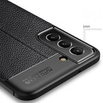 Coque Samsung Galaxy S21 FE Effet Cuir Litchi Double Line Coque Samsung Galaxy S21 FE Effet Cuir Litchi Double Line