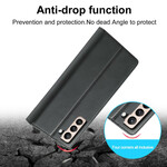 Flip Cover Samsung Galaxy S21 FE LC.IMEEKE Futur Flip Cover Samsung Galaxy S21 FE LC.IMEEKE Futur