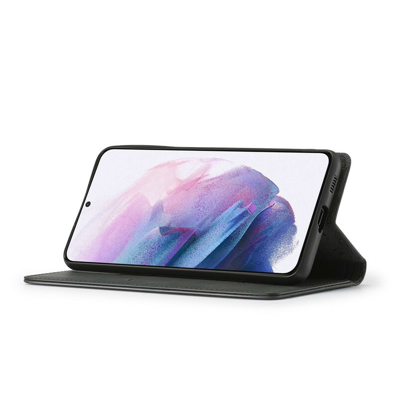 Flip Cover Samsung Galaxy S21 FE LC.IMEEKE Futur Flip Cover Samsung Galaxy S21 FE LC.IMEEKE Futur