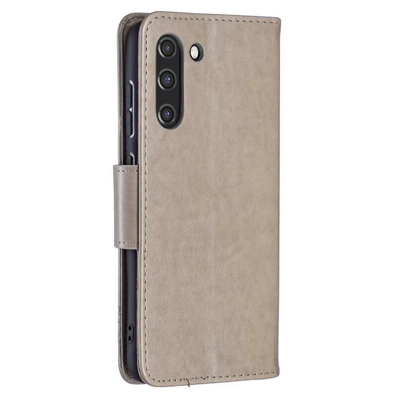 Housse Samsung Galaxy S21 FE Les Papillons en Vol avec Lanière Housse Samsung Galaxy S21 FE Les Papillons en Vol avec Lanière