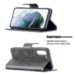 Housse Samsung Galaxy S21 FE Lisse Rabat Oblique Housse Samsung Galaxy S21 FE Lisse Rabat Oblique