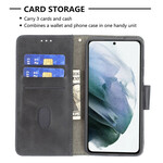 Housse Samsung Galaxy S21 FE Effet Peau de Crocodile Classique Housse Samsung Galaxy S21 FE Effet Peau de Crocodile Classique