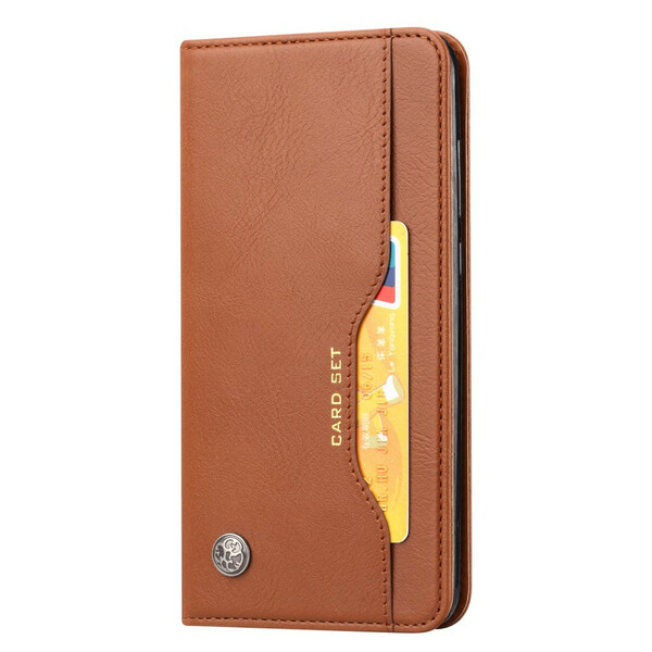 Flip Cover Samsung Galaxy S21 FE Simili Cuir Porte-Cartes