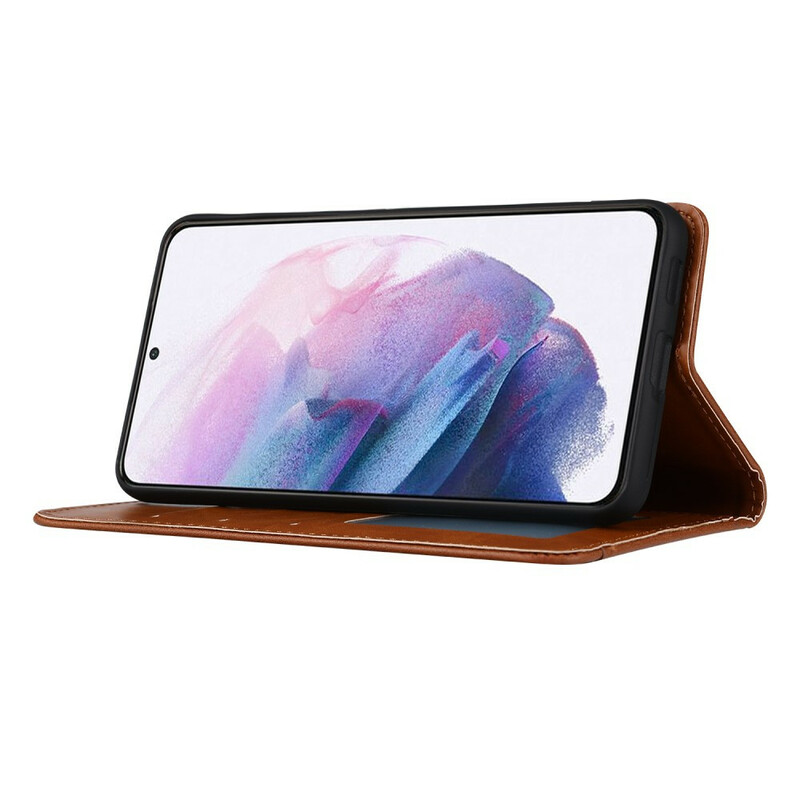 Flip Cover Samsung Galaxy S21 FE Simili Cuir Porte-Cartes Flip Cover Samsung Galaxy S21 FE Simili Cuir Porte-Cartes