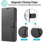 Housse Samsung Galaxy S21 FE LC.IMEEKE Effet Cuir Housse Samsung Galaxy S21 FE LC.IMEEKE Effet Cuir