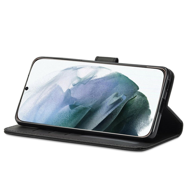 Housse Samsung Galaxy S21 FE LC.IMEEKE Effet Cuir Housse Samsung Galaxy S21 FE LC.IMEEKE Effet Cuir