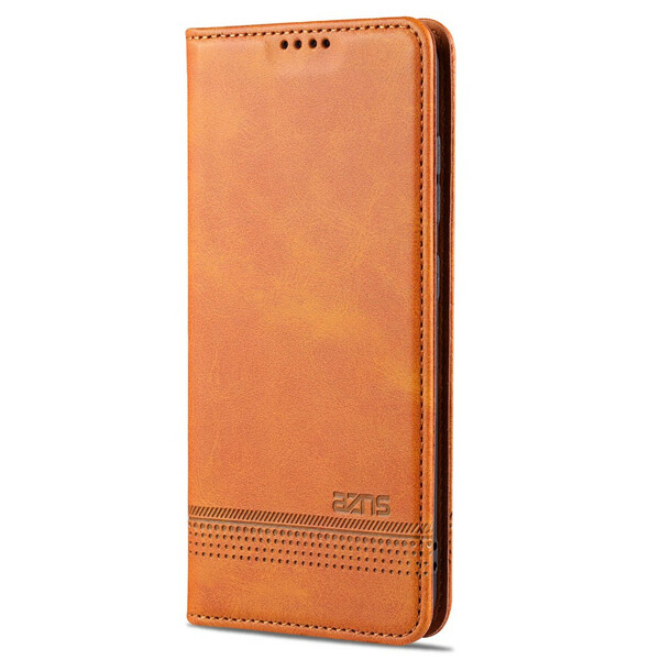 Flip Cover Samsung Galaxy S21 FE Style Cuir AZNS