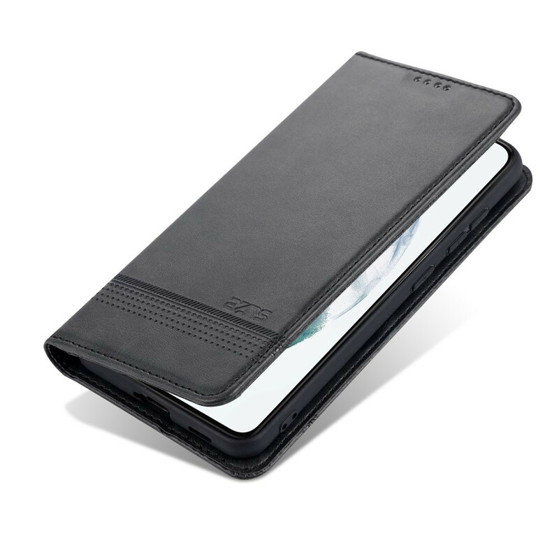 Flip Cover Samsung Galaxy S21 FE Style Cuir AZNS Flip Cover Samsung Galaxy S21 FE Style Cuir AZNS