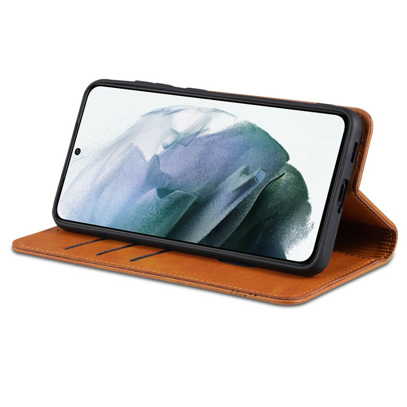 Flip Cover Samsung Galaxy S21 FE Style Cuir AZNS Flip Cover Samsung Galaxy S21 FE Style Cuir AZNS
