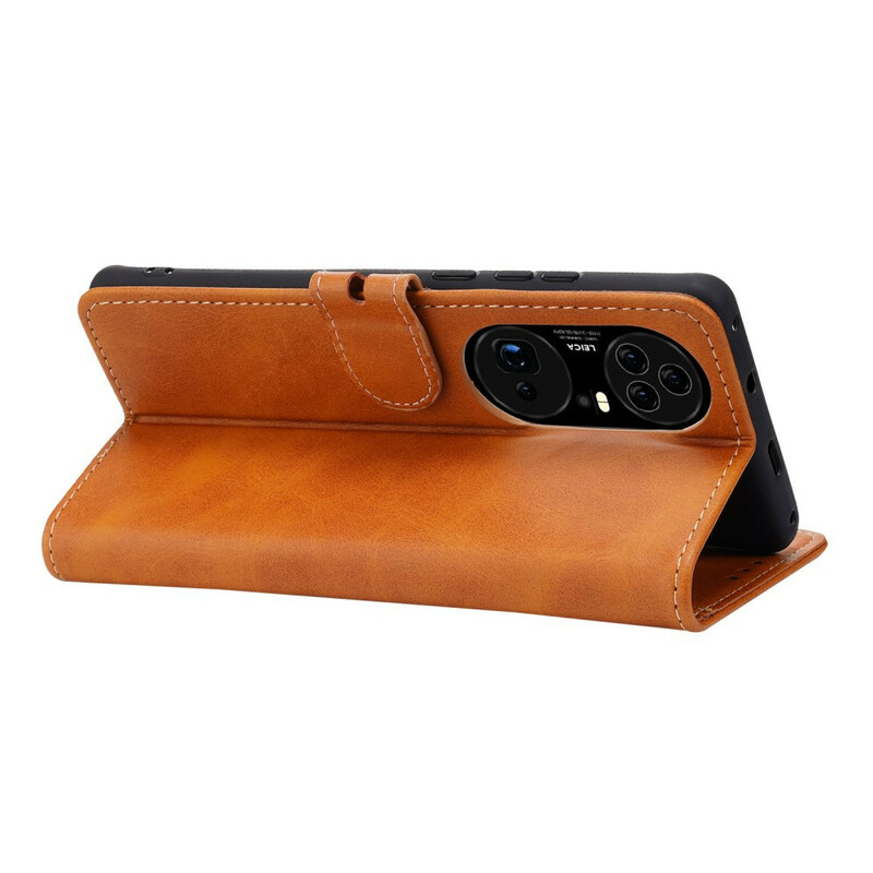 Housse Huawei P50 Pro Simili Cuir Chaton Housse Huawei P50 Pro Simili Cuir Chaton
