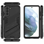 Coque Samsung Galaxy S21 FE Support Amovible Deux Positions Mains Libres Coque Samsung Galaxy S21 FE Support Amovible Deux Positions Mains Libres