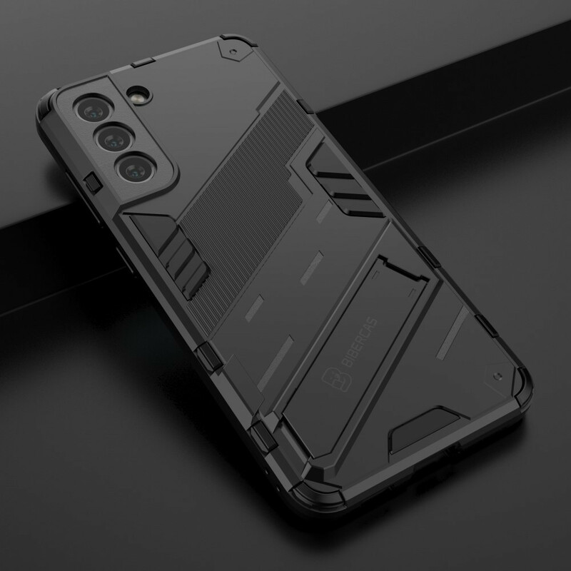 Coque Samsung Galaxy S21 FE Support Amovible Deux Positions Mains Libres Coque Samsung Galaxy S21 FE Support Amovible Deux Positions Mains Libres