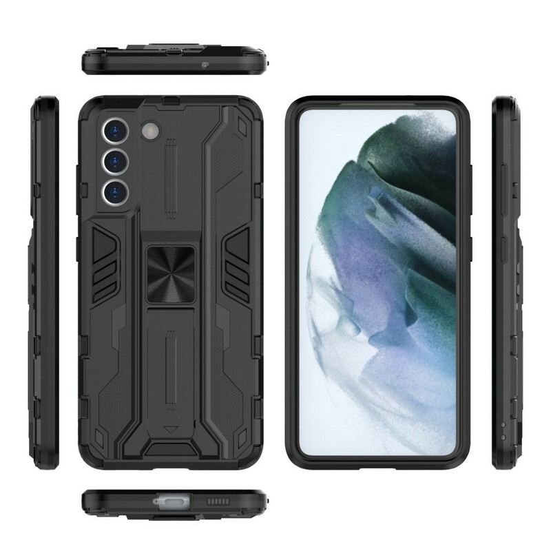 Coque Samsung Galaxy S21 FE Résistante Support 2 Positions Coque Samsung Galaxy S21 FE Résistante Support 2 Positions