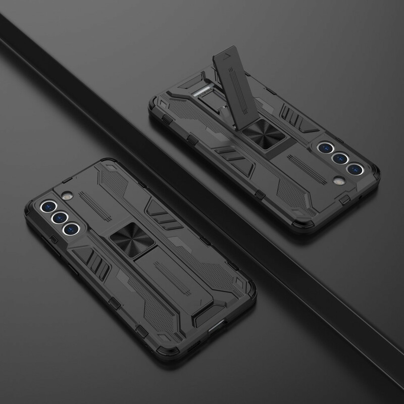 Coque Samsung Galaxy S21 FE Résistante Support 2 Positions Coque Samsung Galaxy S21 FE Résistante Support 2 Positions