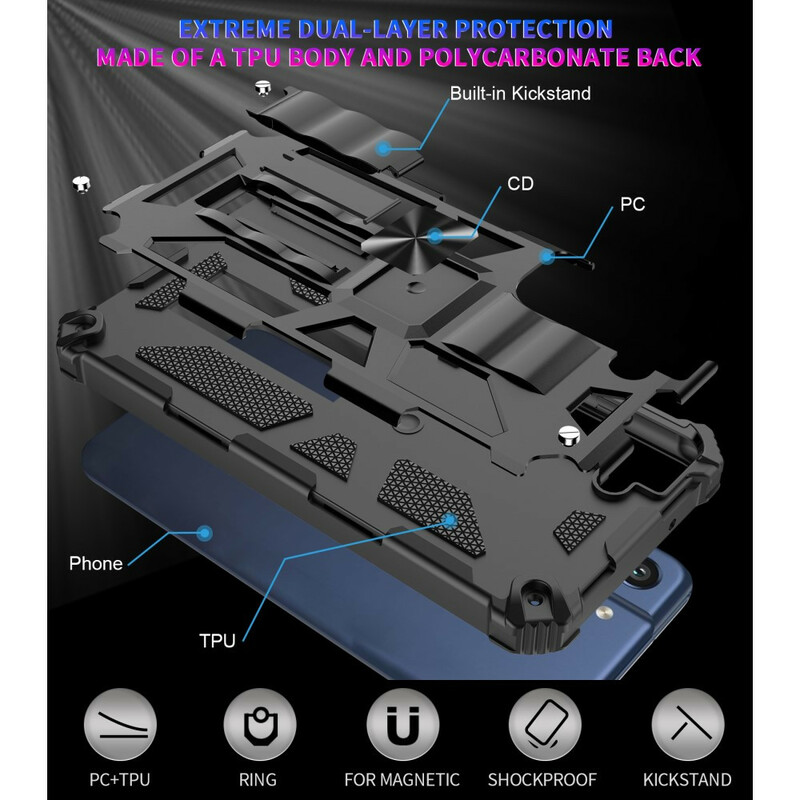 Coque Samsung Galaxy S21 FE Support Amovible Coque Samsung Galaxy S21 FE Support Amovible