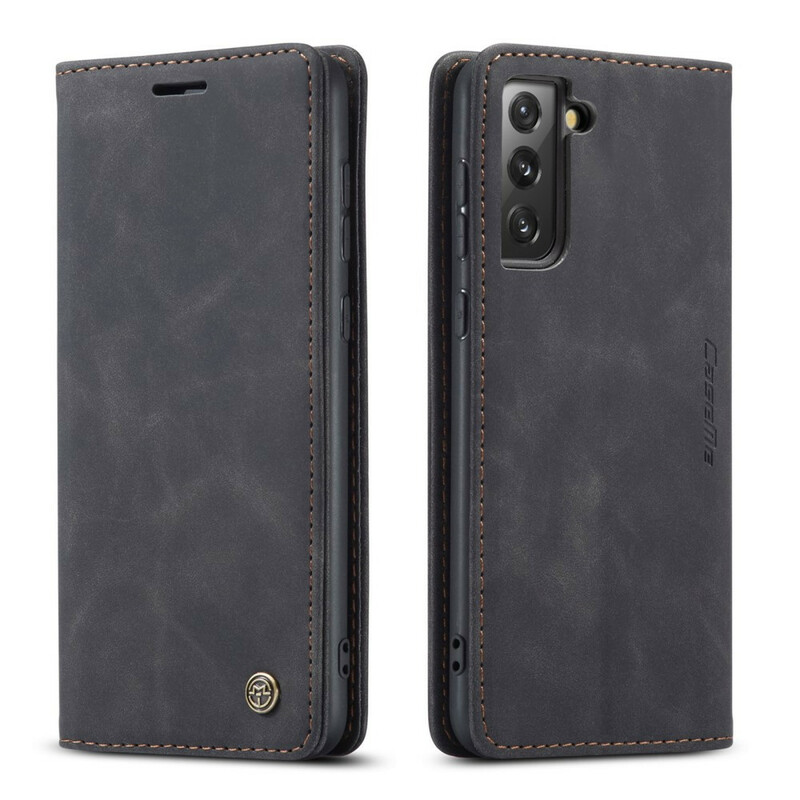 Flip Cover Samsung Galaxy S21 FE CASEME Simili Cuir Flip Cover Samsung Galaxy S21 FE CASEME Simili Cuir