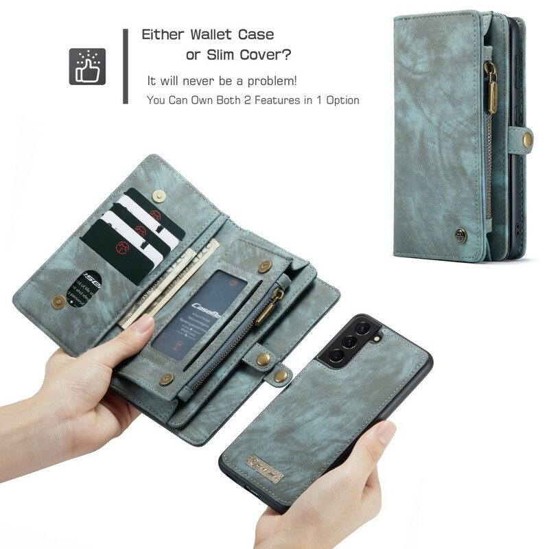 Flip Cover Samsung Galaxy S21 FE CASEME Portefeuille et Coque Flip Cover Samsung Galaxy S21 FE CASEME Portefeuille et Coque