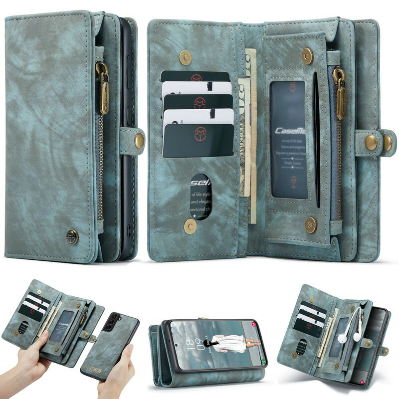 Flip Cover Samsung Galaxy S21 FE CASEME Portefeuille et Coque Flip Cover Samsung Galaxy S21 FE CASEME Portefeuille et Coque
