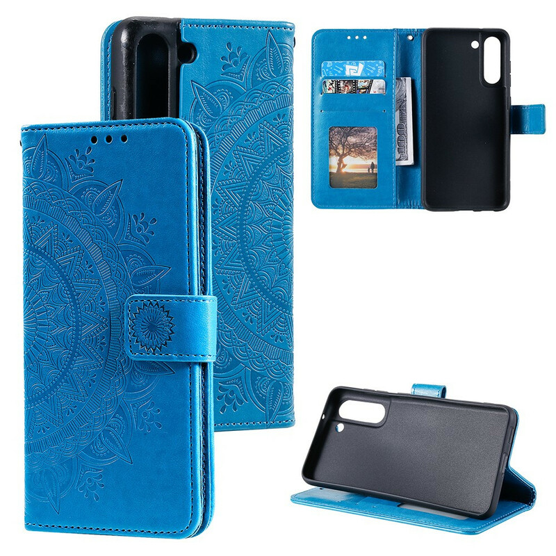 Housse Samsung Galaxy S21 FE Mandala Soleil Housse Samsung Galaxy S21 FE Mandala Soleil