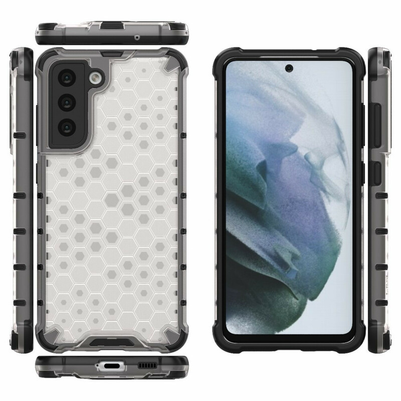 Coque Samsung Galaxy S21 FE Style Nid d'Abeille Coque Samsung Galaxy S21 FE Style Nid d'Abeille
