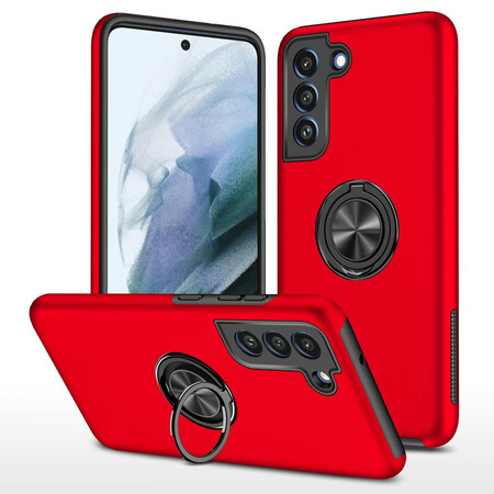 Coque Samsung Galaxy S21 FE Anneau-Support Magnétique