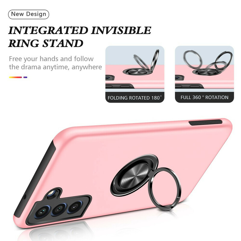 Coque Samsung Galaxy S21 FE Anneau-Support Magnétique Coque Samsung Galaxy S21 FE Anneau-Support Magnétique