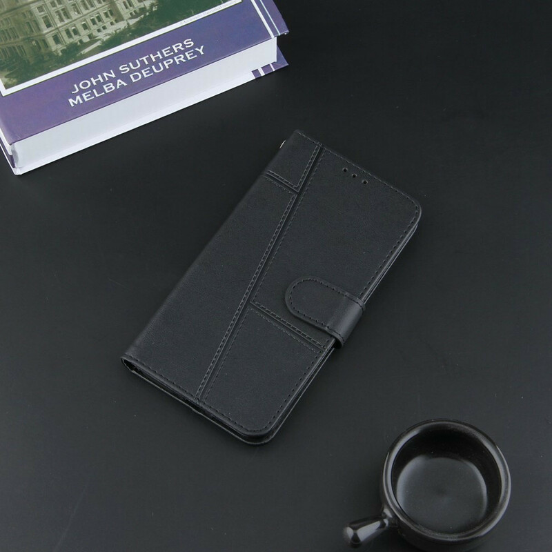 Housse Samsung Galaxy A02s Effet Cuir Géo à Lanière Housse Samsung Galaxy A02s Effet Cuir Géo à Lanière